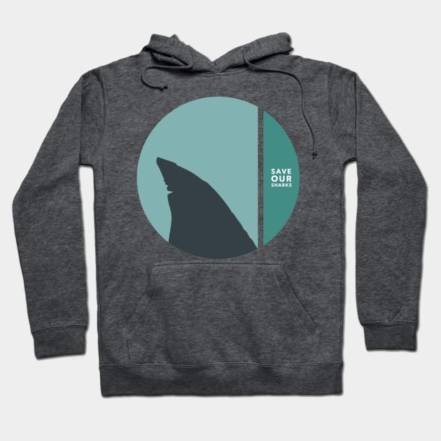 save our sharks Hoodie by somatosis